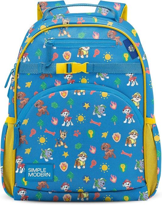 Simple Modern Large Paw Patrol Kids Backpack for School Girls and Boys | Elementary Backpack for Teen | Fletcher Collection | Kids - 16" tall | Paw Patrol Outdoor Adventures