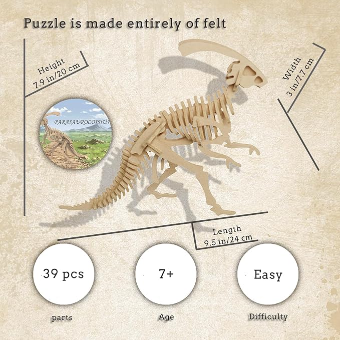 Felt 3D Puzzles,Different for Wooden Jigsaw Puzzle Toy Educational Game Set Gift