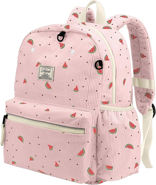 Corduroy Toddler Backpack for Boys 2-5: Preschool Backpack for Girls - Cute Kids Backpack 13.5" H Fit Folder