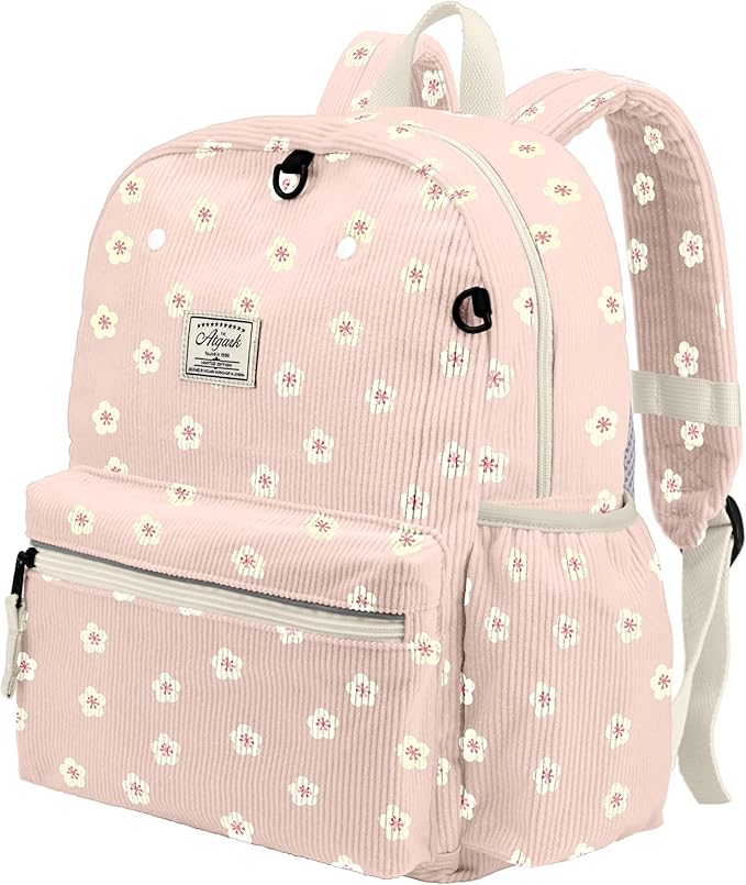 Corduroy Toddler Backpack for Boys 2-5: Preschool Backpacks for Girls - 13.5" H Fit Folder