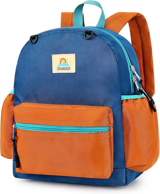 STEAMEDBUN Toddler Backpack for Boys 2-4: Kids Backpack Boys Girls - Preschool Kindergarten Daycare Backpacks - 12 inch