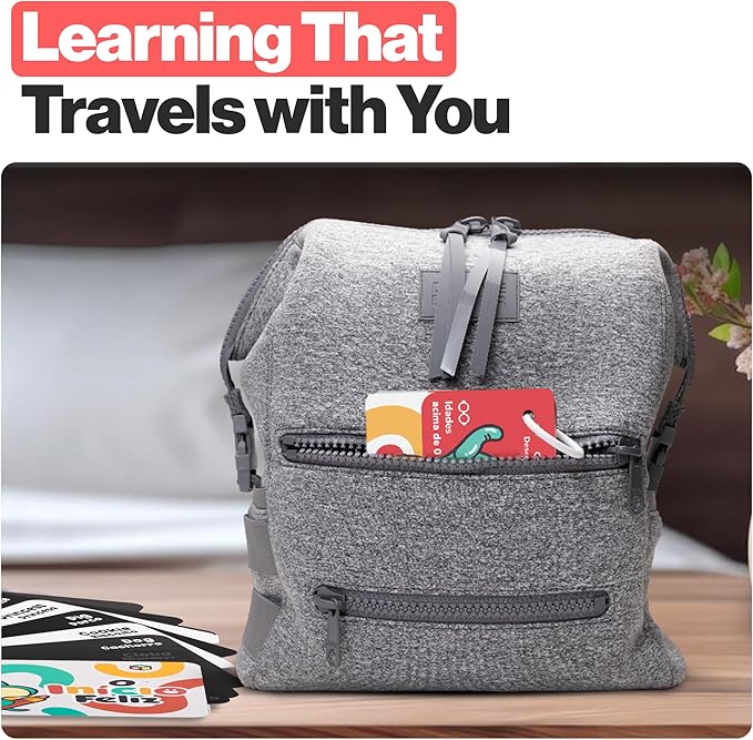 Happy Start High Contrast Baby Cards for Newborns - Black & White Cards, Water-Resistant, BPA-Free, Portable Educational Flashcards for Visual Stimulation, Award-Winning, Ages 0+(English & Portuguese)