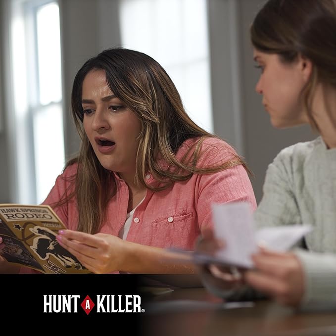 Hunt A Killer: R.I.P at The Rodeo, Solve The Murder of a Rodeo Clown in an Immersive True Crime Experience, A Halloween Mystery Party Game for Adults and Great Ideas, for Ages 14+