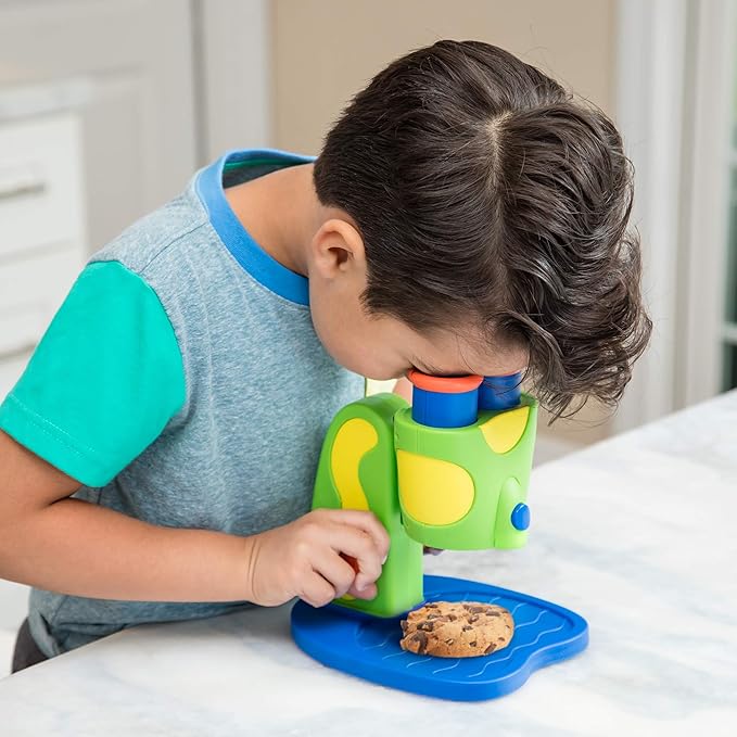 Educational Insights GeoSafari Jr. My First Kids Microscope Toy, Preschool Science, STEM Toy, Classroom Must Haves, Ages 3+