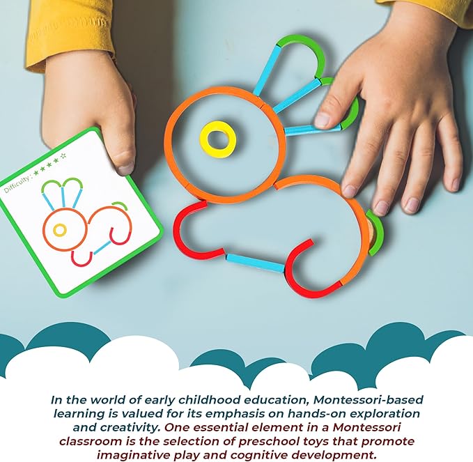 Stem Kids Toys for Creative Learning Building Educational Resources Toys for Preschool and Kindergarten Boys and Girls