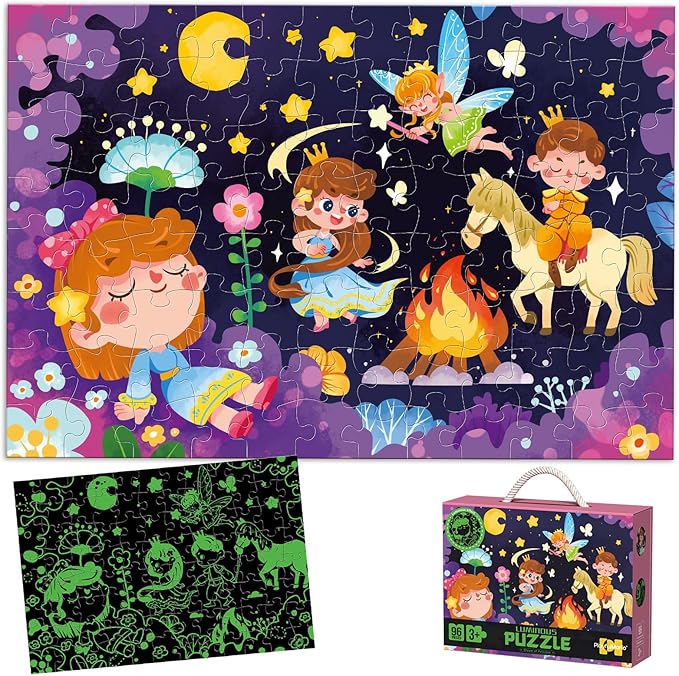 ELX Jigsaw Puzzle for Kids 3+, Floor Puzzle for Preschool Learning (19.7 X 15 in) (YGPT-Dream)