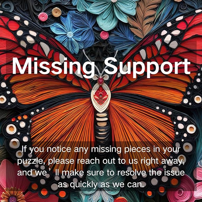Butterfly Jigsaw Puzzles for Adults 1000 Pieces, Brain Challenging Shaped Puzzle for Game Night, Family, Friends, Size is 26.6 x 19.2, Paper Cutting Art