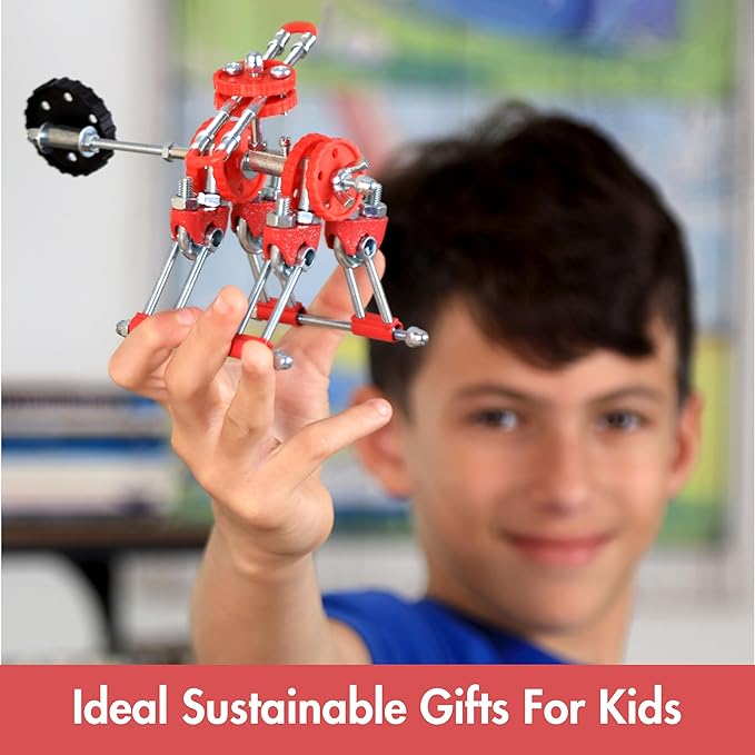 The Off Bits Build Your Own Helicopter Toy, SkyBit Transport Educational Stem Building Toys for Boys and Girls 8–12, Stem Toys Engineering Kit, Construction Toys Steam Easter Gift for Kids and Adults