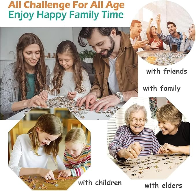500 Piece Wooden Jigsaw Puzzle and Into The Forest I Lose My Mind and Find My Soul Adults Kids Challenging Family Game Educational Stress Relief Learning Toy Home Decor 20.4x15 Inch