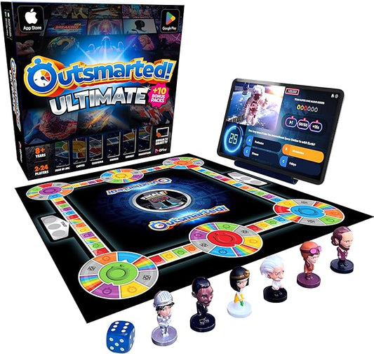 The Live Quiz Show Board Game - Ages 8+ - Ultimate Edition, Amazon Exclusive - More Than 10k Questions with 25 Additional Categories - Family Board Games