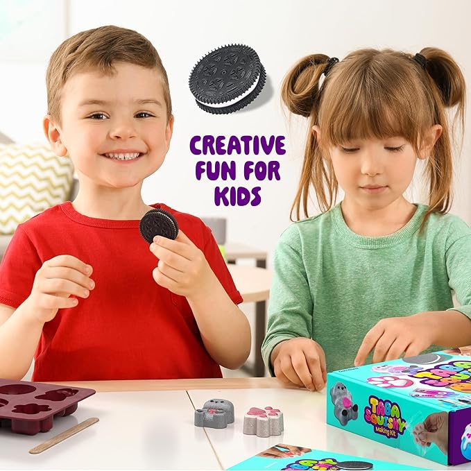 Taba Squishy Making Kit for Kids - Kids Crafts - 6 7 8 9 10 11 12 Year Old Girl Birthday Gift - Squishies Craft Kits - Arts and Crafts for Kid for 8-12 - Toys for Girls Ages 5-7
