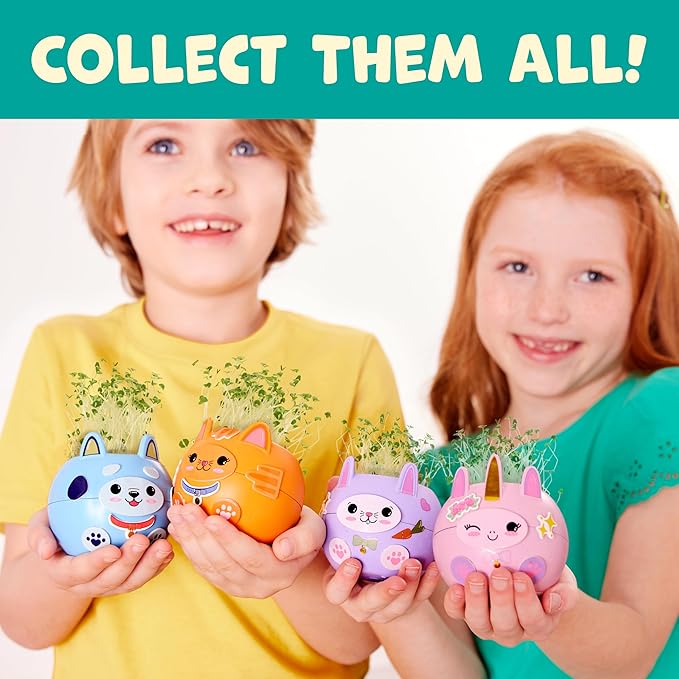 Creativity for Kids Plant-A-Pet: Bunny - Miniature Kit for Kids, Arts and Crafts for Kids, Small Gifts for Birthdays, Stocking Stuffers, and Easter Baskets (Ages 6+)