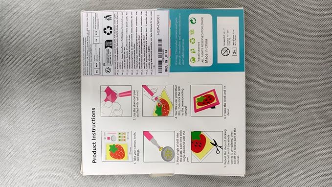 Diamond Art Kits for Kids - Crafts for Ages Girls 8-12 - Diamond Art Painting with Wooden Frame Included - Arts and Crafts for Kids Age 4-6 - GEM Art Supplies for Beginner Friendly Decor Birthday Gift