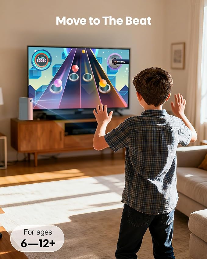 AR Motion Game Console: Indoor Entertainment System for Kids & Families - Great for Gaming Nights Parties and Playdates Birthday Gifts