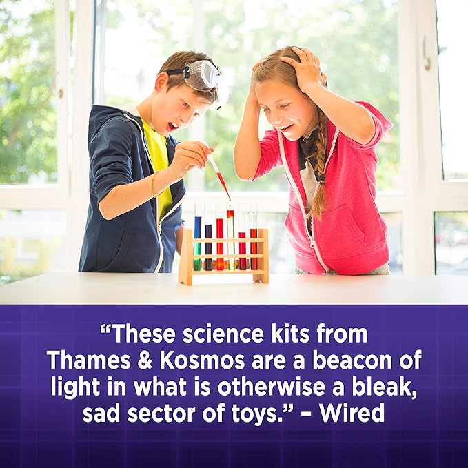 Thames & Kosmos Chem C3000 (V 2.0) Chemistry Set | Science Kit with 333 Experiments & 192 Page Lab Manual, Student Laboratory Quality Instruments & Chemicals