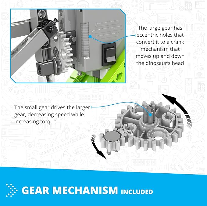 Engino Inventor STEM Toys, Motorized 4-Wheeled Extreme Bike, Construction Toys for Kids 9+, Building Kit, STEM Projects, Gifts for Boys & Girls, Engineering Kit (10 Models to Build)