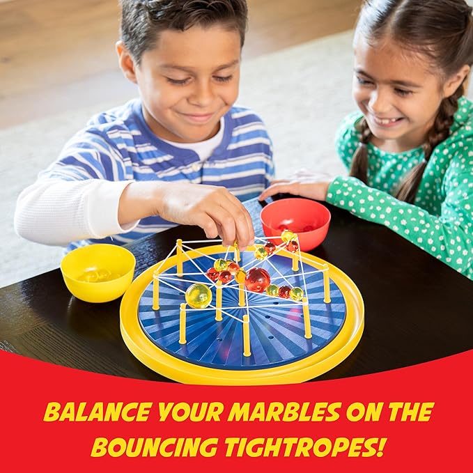 MindWare Tightrope Strategy Board Game, Fun for Classrooms, 2-4 Players, 20 Min Play Time, Ages 6 & Up