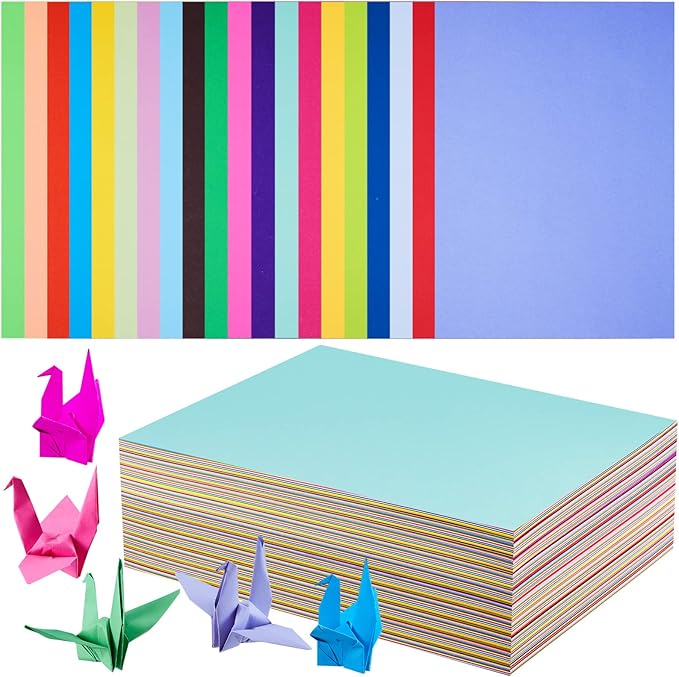1000 Sheets Construction Paper Bulk School Supplies 9 x 12 Inches Art Classic Heavyweight Paper Craft for Kids Adults Holiday Drawing(Multicolored)