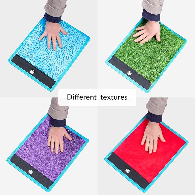 Sensory Mats for Autistic Children | Tiles for Kids | Wall Panel | Multi-Sensory Exploration | Different Textures & Colors | Room Equipment | Tactile Play