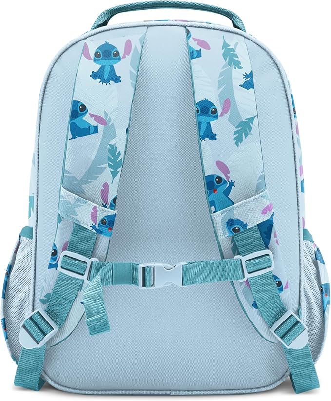 Simple Modern Large Disney Kids Backpack for School Girls and Boys | Elementary Backpack for Teen | Fletcher Collection | Kids - 16" tall | Tropical Stitch