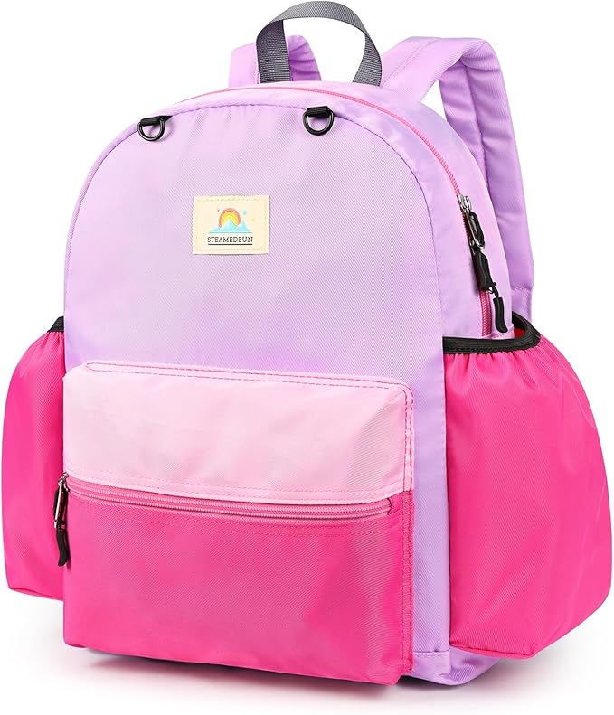 STEAMEDBUN Kids Backpack for Girls 4-6: Girls Backpacks for Elementary - 15 inch Backpack for Kindergarten