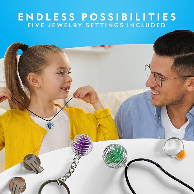 National Geographic Starter Rock Tumbler Kit - Durable Leak-Proof Rock Polisher for Kids - Complete Rock Tumbling Kit - Geology Hobby Science Kit, Rocks & Crystals for Kids (Amazon Exclusive)