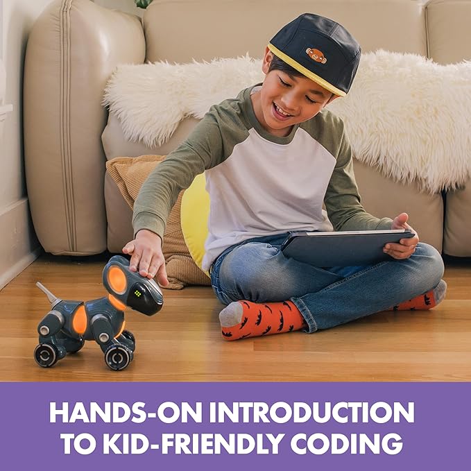 Educational Insights PYXEL A Coder’s Best Friend - Coding Robots for Kids with Blockly & Python Coding Languages, Easter Basket Stuffers for Kids, Coding for Kids Ages 8+, STEM Toys