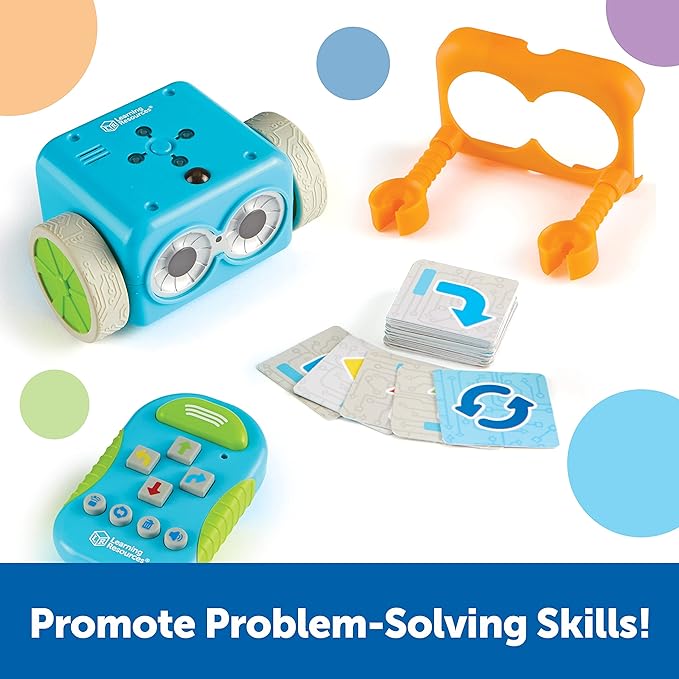 Learning Resources Botley the Coding Robot - Code Games for Boys and Girls, Robotics for Kids, STEM Programming, Scientific Building Toys, Engineering Gift Set