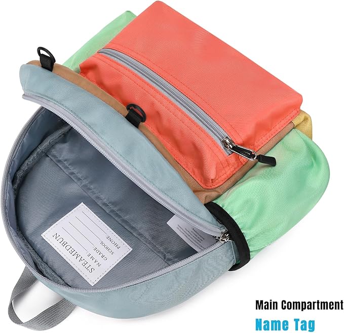 STEAMEDBUN Toddler Backpack for Girls 2-4: Preschool Kindergarten Backpack - 12 inch Daycare Backpacks