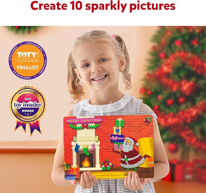 Skillmatics Foil Fun – Mess-Free Art & Craft Kit for Kids, DIY Creative Activity, Travel Game, Stocking Stuffer & Gift for Boys & Girls Ages 4, 5, 6, 7, 8, 9