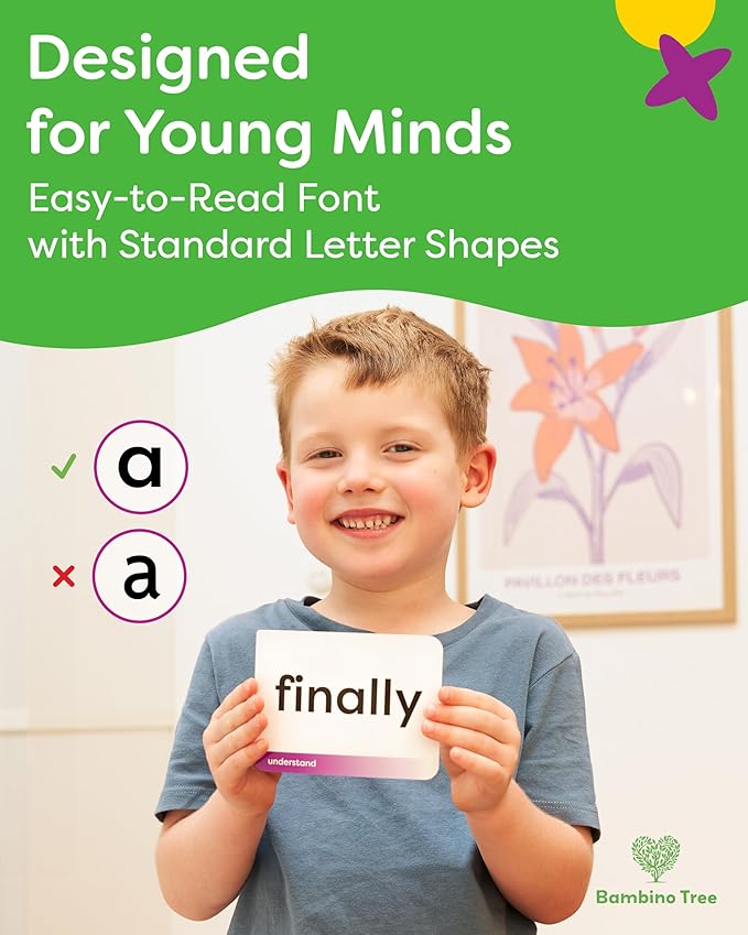 Sight Words Flash Cards Kindergarten to 4th Grade - 600 Words from Dolch's and Fry's Lists with 18 Mini Games