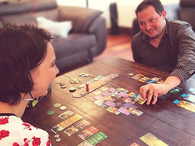 Asmodee 7 Wonders Duel Board Game BASE GAME - Intense Two-Player Battles in the Ancient World, Strategy Game for Kids and Adults, Ages 10+, 2 Players, 30 Minute Playtime