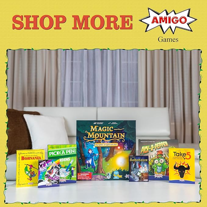 Amigo Games Bohnanza Classic Card Game – Plant & Harvest Your Beans in This Exciting Strategic Game That is Fun for the Whole Family – For Kids & Adults Ages 12 & Older