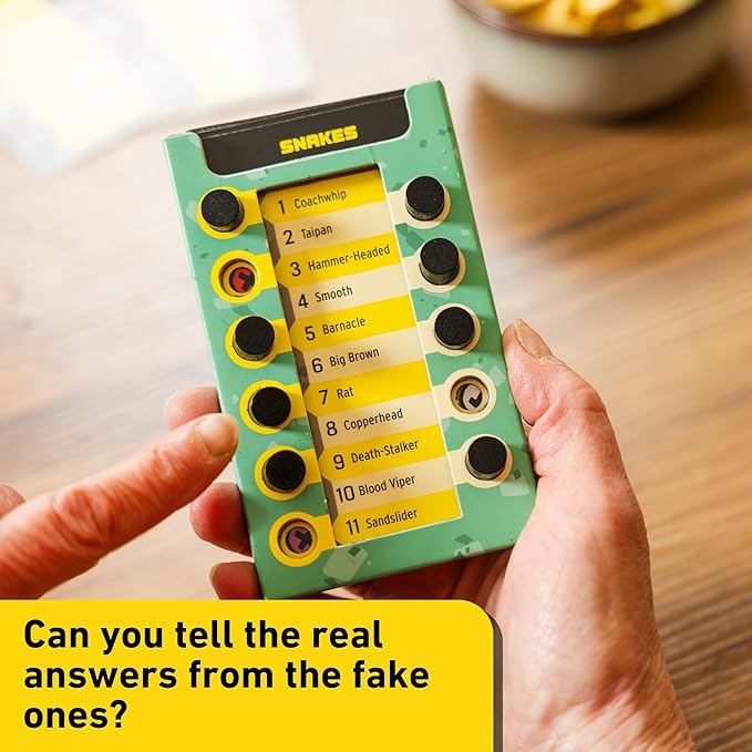 Don't Fall for It - The Hilarious Tower Trivia Game for Ages 10 and up. Fun and Easy Board Game for 2+ Players, Perfect for Families and Kids and Game Night.