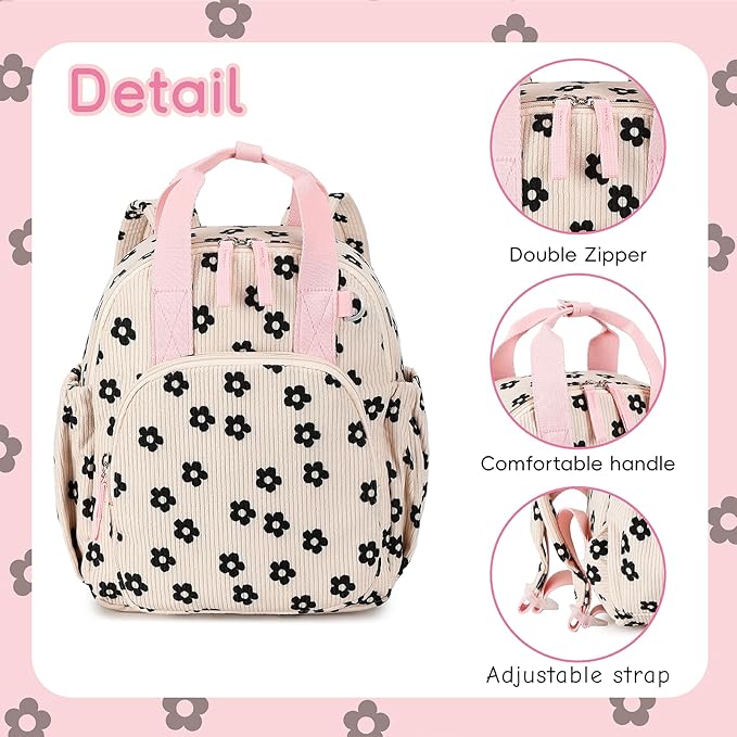 Bluboon Toddler Backpack for Girls Boys 2-4 Cute 12" Preschool Kindergarten Backpacks Kids Daycare Bags School Travel