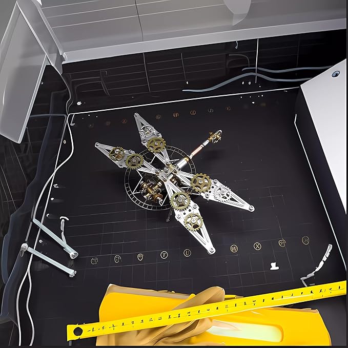 Mechanical Metal DIY 3D Insect Brass Puzzle (Dragonfly B)