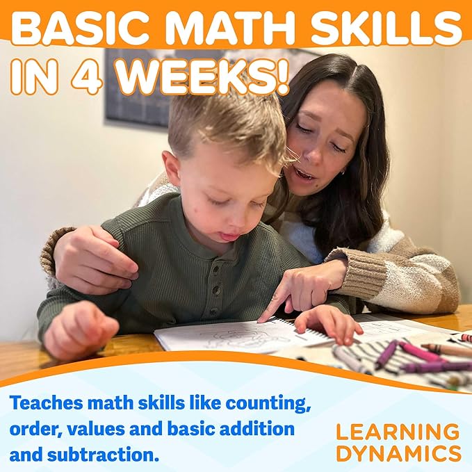 LEARNING DYNAMICS Home Learning Bundle – 4 Weeks to Read Program & 15 Minute Math Program – Foundational Math & Reading – Build Learning Confidence in 4-7 Year Old's