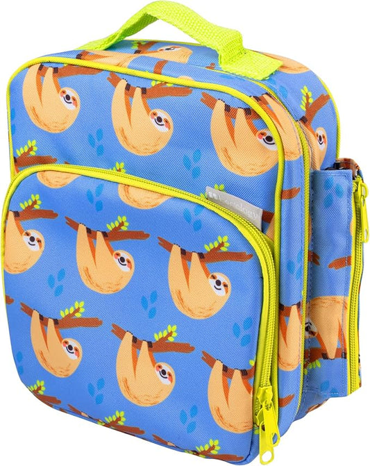 Kids Insulated Lunch Box w Snack Pocket & Expandable Water Bottle Holder For Girls- Waterproof Lunchbox Tote Keeps Food Hotter or Colder Longer - Reusable Back to School Bag Fits Most Bento Containers