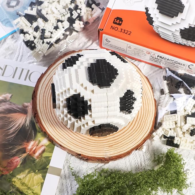 Soccer Building Blocks Set, STEM Educational Toy, Soccer 3D Puzzle Block Decorations, Soccer Gifts for Boys Office Home Decor (800Pcs)