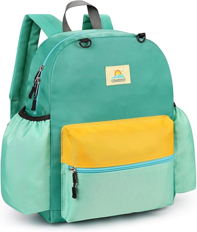 STEAMEDBUN Kids Backpack for Boys 4-6: Boys Backpacks for Elementary - 15 inch Backpack for Kindergarten