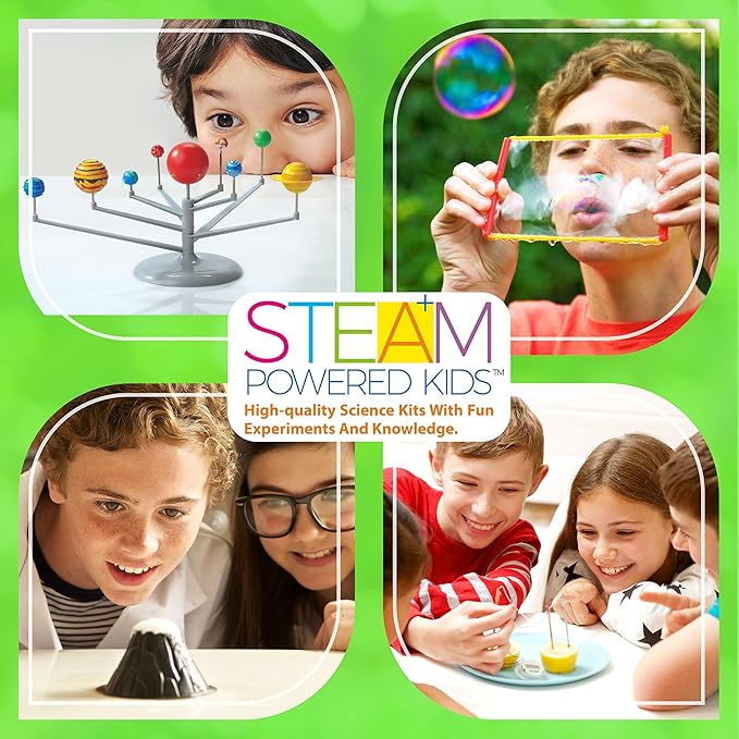 4M - STEAM Magnet Exploration - Hands-On Science Kit with Magnetic Toys Experiments for Kids Ages 5+ - Includes Magnet Toys Wand, U-Shaped Magnet, Racers, Yacht & More - Educational STEM Toy Gift