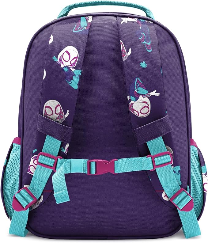 Simple Modern Medium Marvel Toddler Backpack for School Girls and Boys | Kindergarten Elementary Kids Backpack | Fletcher Collection | Kids - 15" tall | Spider Gwen