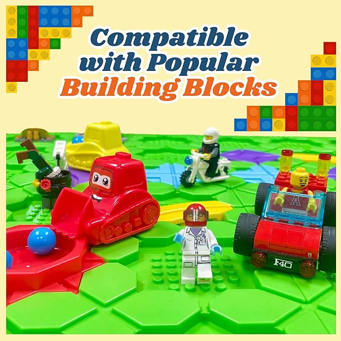 Logic Road Builder Game – STEM Board Game for Kids Ages 4-6 with 200+ Challenges | Educational for Boys and Girls, Perfect Holiday Toy.