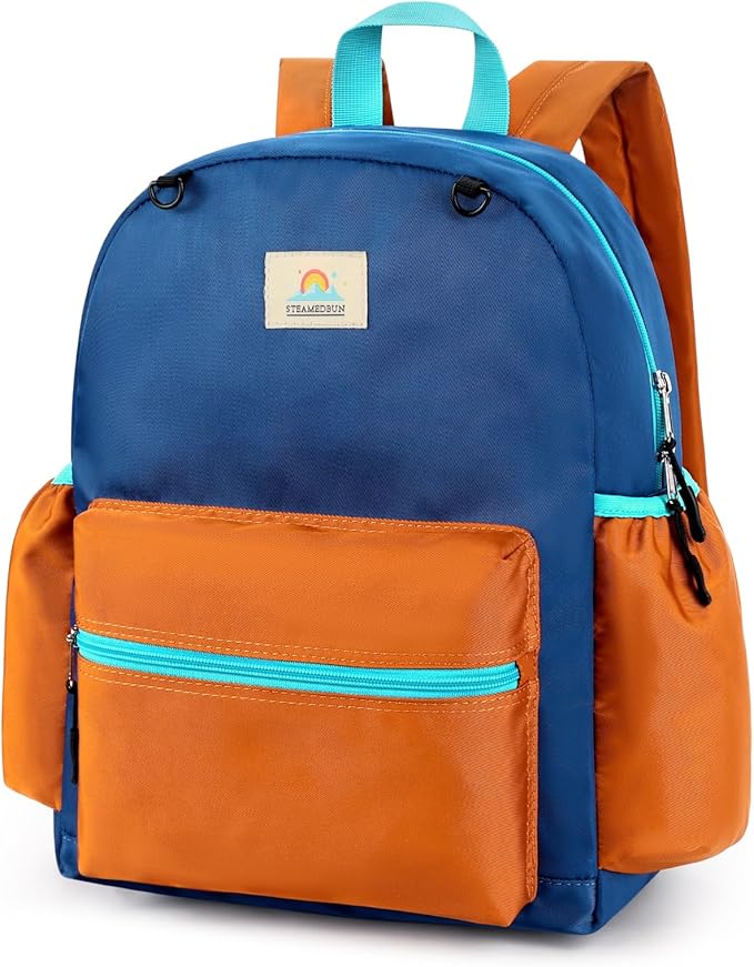 STEAMEDBUN Kids Backpack for Boys 6-8: Toddler Backpack for Preschool Kindergarten - Boys Backpacks for Elementary 4-6