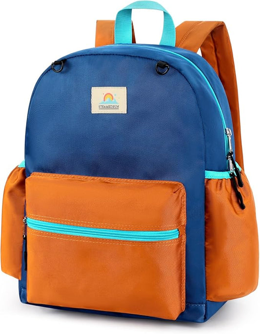 STEAMEDBUN Kids Backpack for Boys 6-8: Toddler Backpack for Preschool Kindergarten - Boys Backpacks for Elementary 4-6