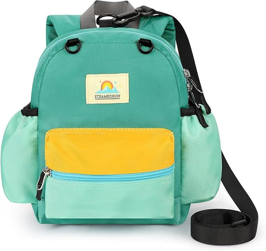 STEAMEDBUN Backpack Leash for Toddlers 1-3: Baby Backpack with Leash for Boys Girls - Anti-Lost Harness for Walking