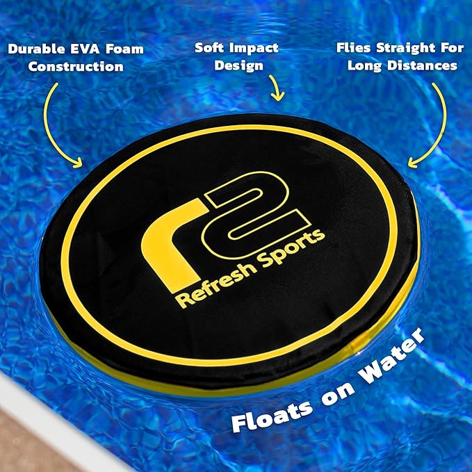 Flying Beach Toys for Teens โ Lightweight Soft Flying Disc for Summer Fun For Kids โ Safe & Easy to Throw for Boys Girls โ Great for Outdoor Play at the Beach or Yard โ Ages 6 7 8 9 10 11 12+