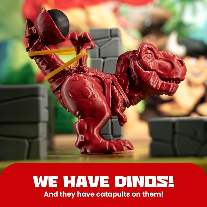 Catapult Feud – Base Game, Expansions, and Accessories (Dino Pack Expansion)