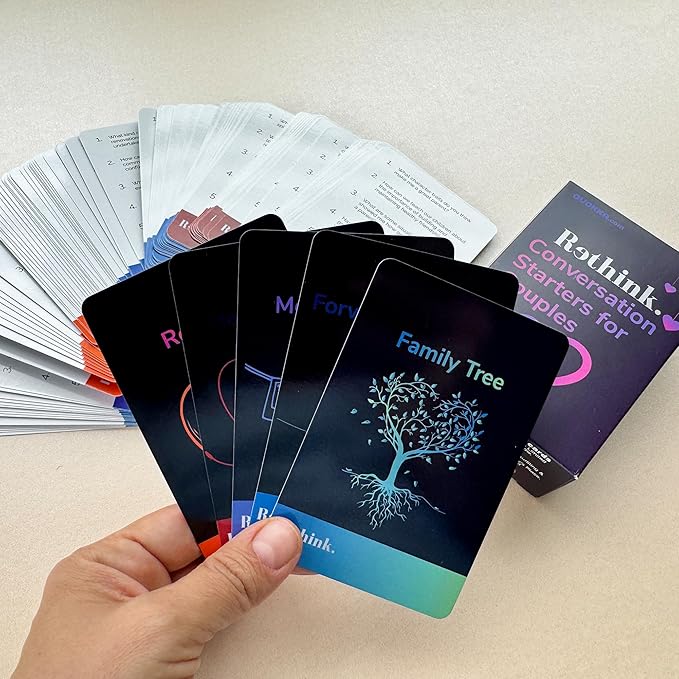 QUOKKA Conversation Cards Game - Couples Edition | Original Version | Relationship Connection - Great Board Game for Married Husband & Wife