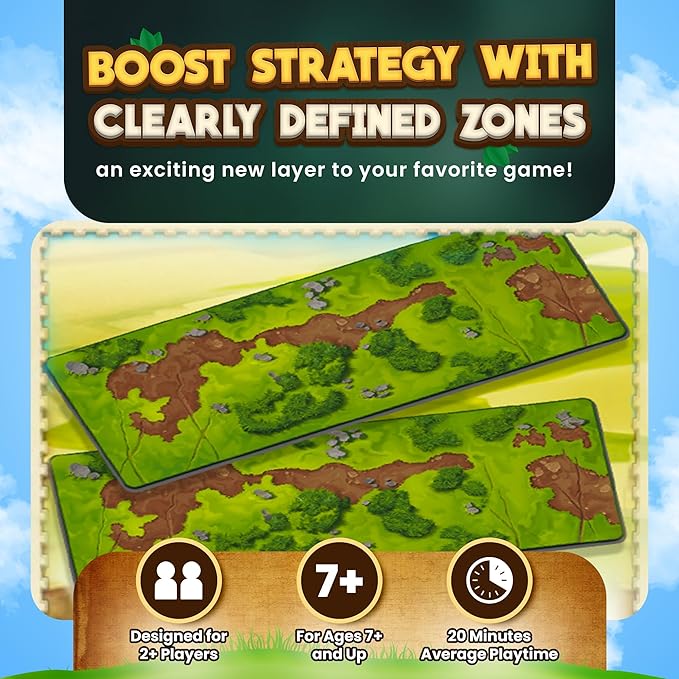 Catapult Feud – Base Game, Expansions, and Accessories (Game Mat Accessory)